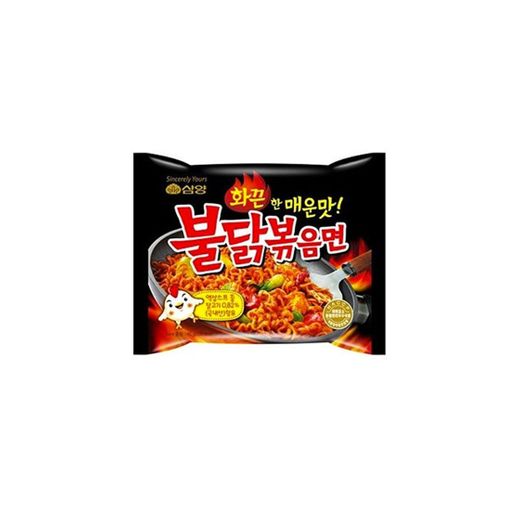 Samyang Stir-Fried Noodles With Hot And Spicy Chicken Ramen