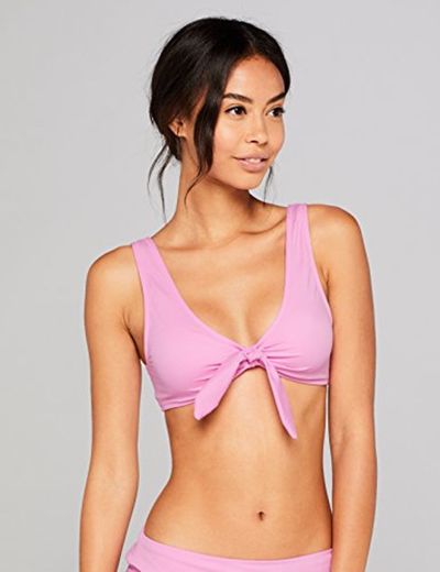 Marca Amazon - IRIS & LILLY Parte de Arriba de Bikini con