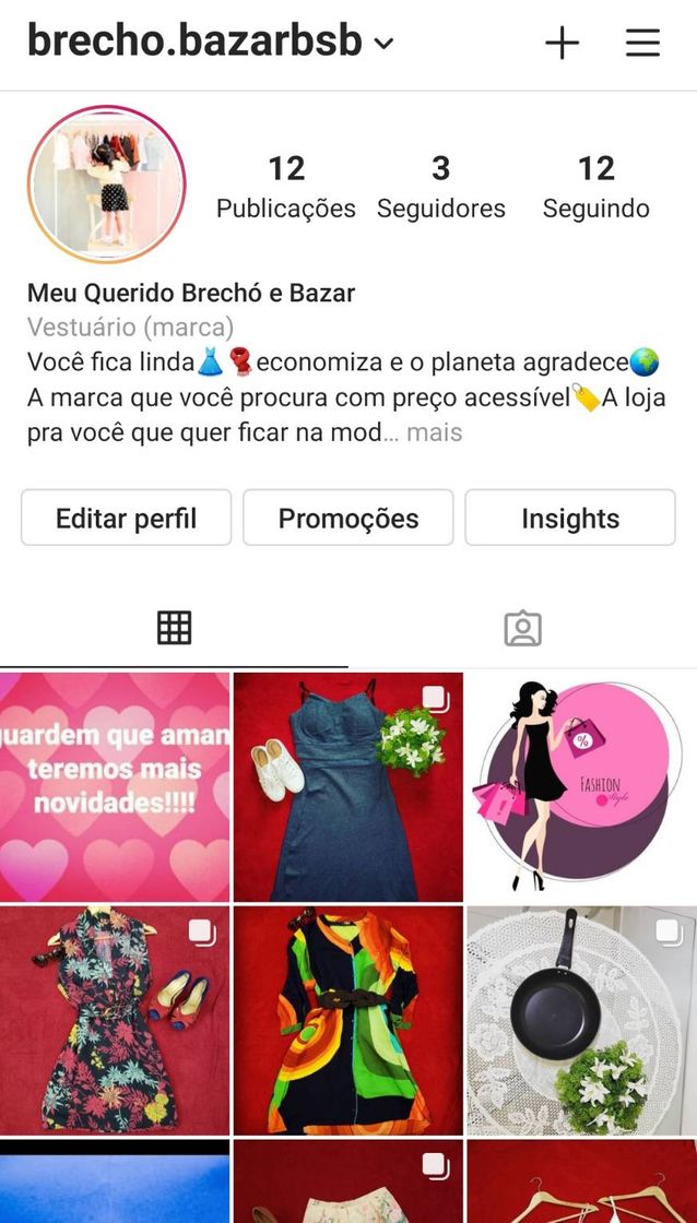 Moda Perfil de compras - Brechó e Bazar!!!