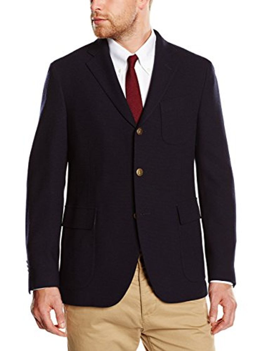 Moda BROOKS BROTHERS Blazer 3 Bottoni Chaqueta, Azul