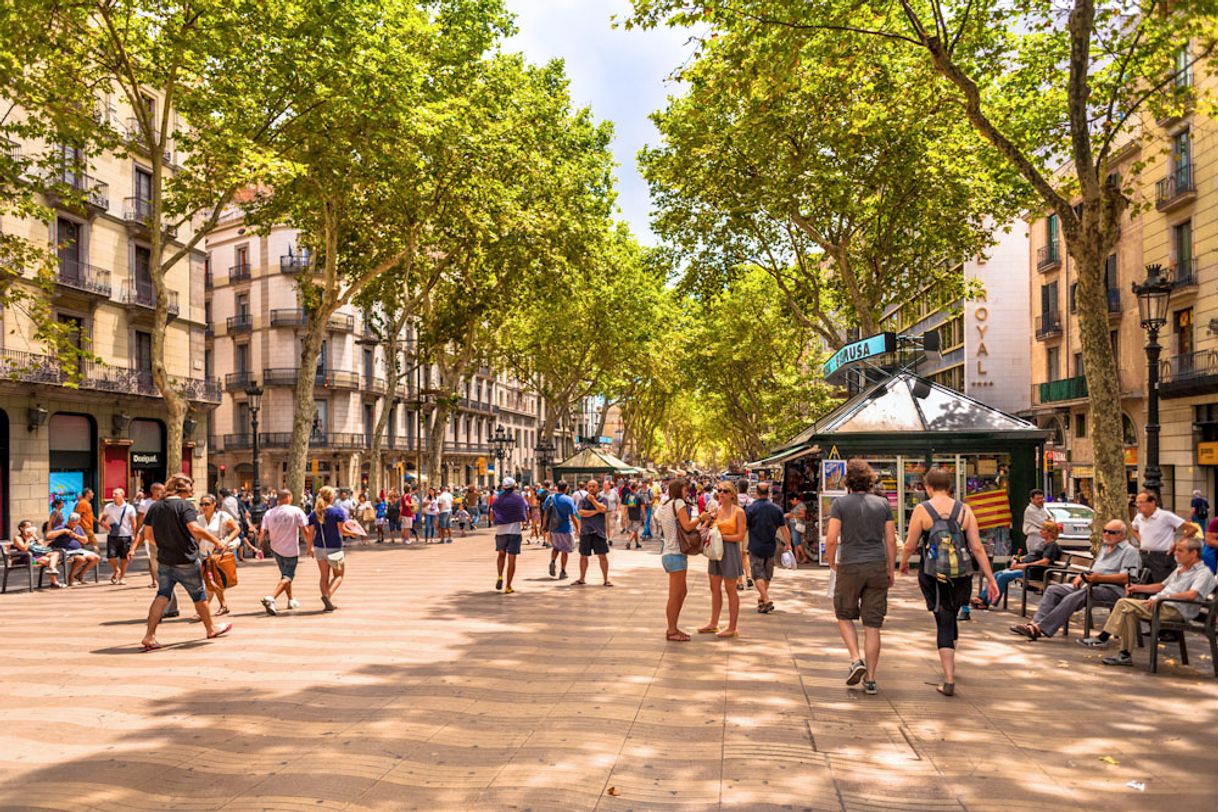 Lugar Ramblas Barcelona