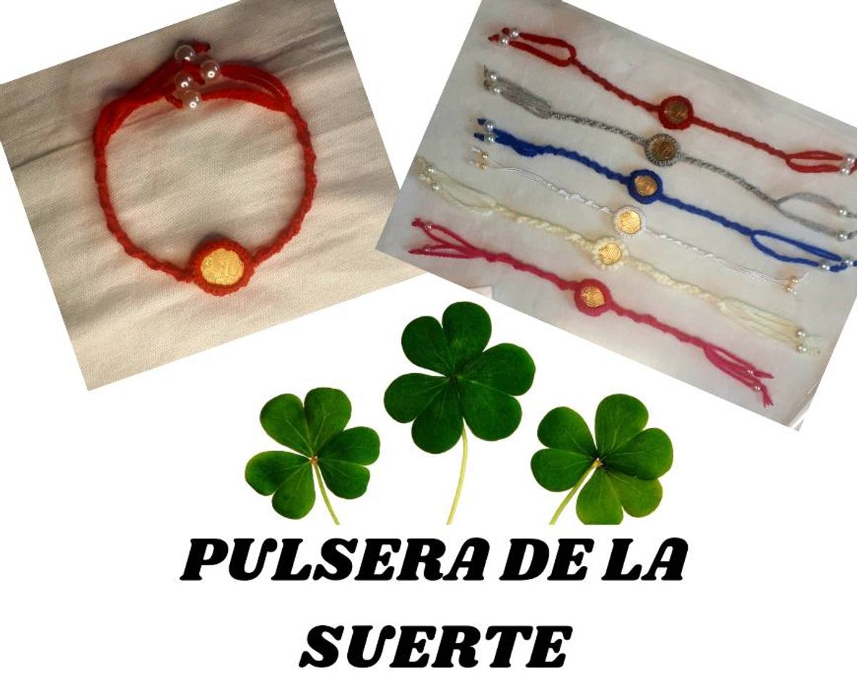 Moda Pulsera de la suerte