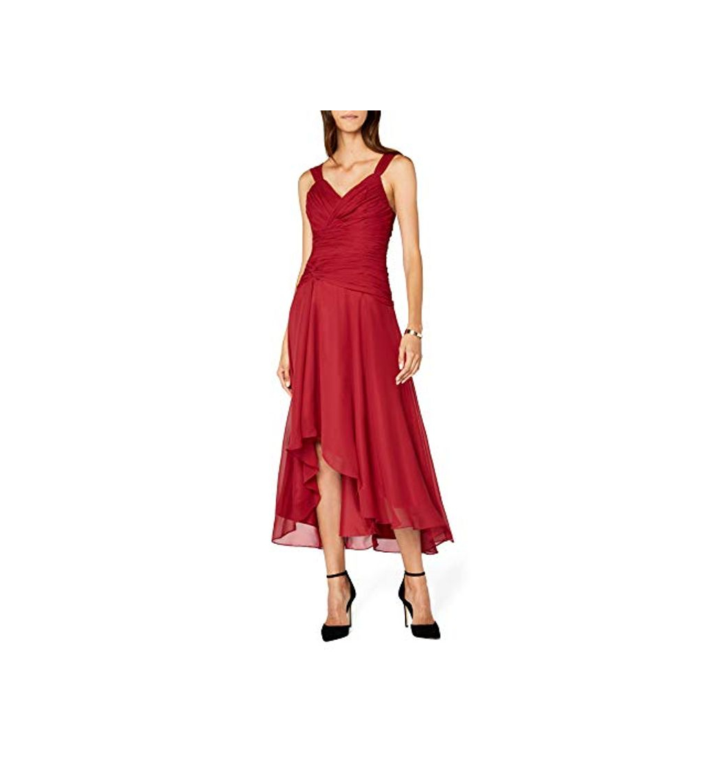 Fashion Astrapahl co6021ap, Vestido Cóctel Mujer, Rojo