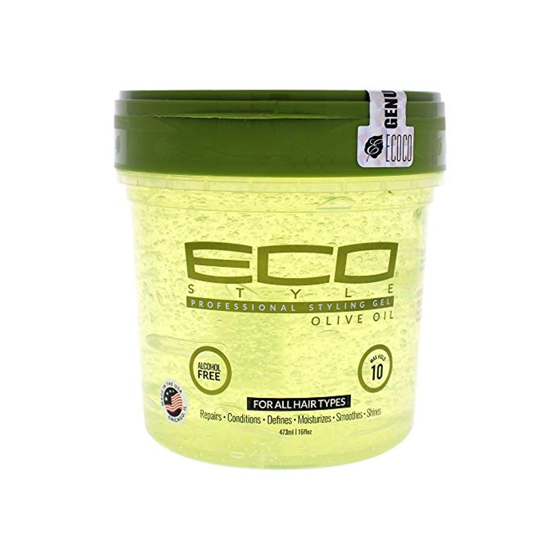 Producto Eco Styler Styling Gel a base de aceite de oliva