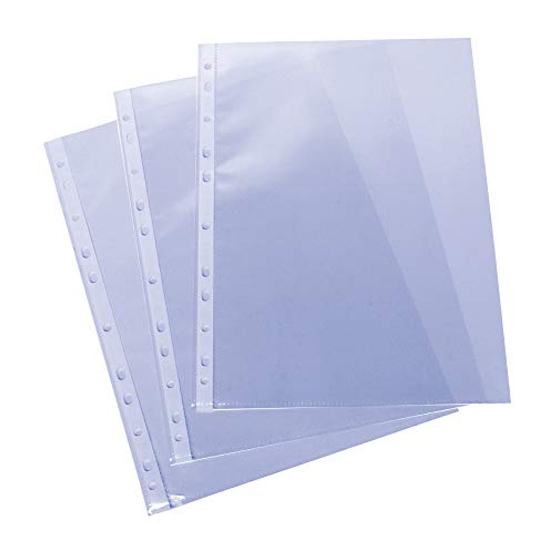 Social Grafoplás 5576700. Pack de 100 Fundas Multitaladro A4