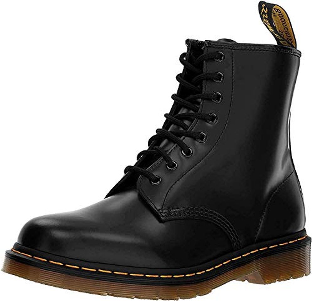 Fashion Dr. Martens 1460 - Botas Militares de Mujer, Negro