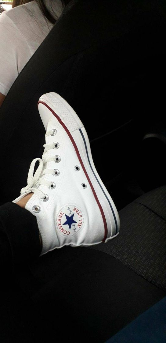 Fashion All Star branco cano alto