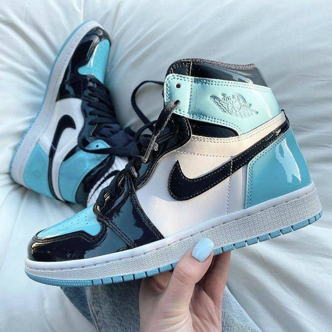 Fashion Air Jordan azul bebê 💙