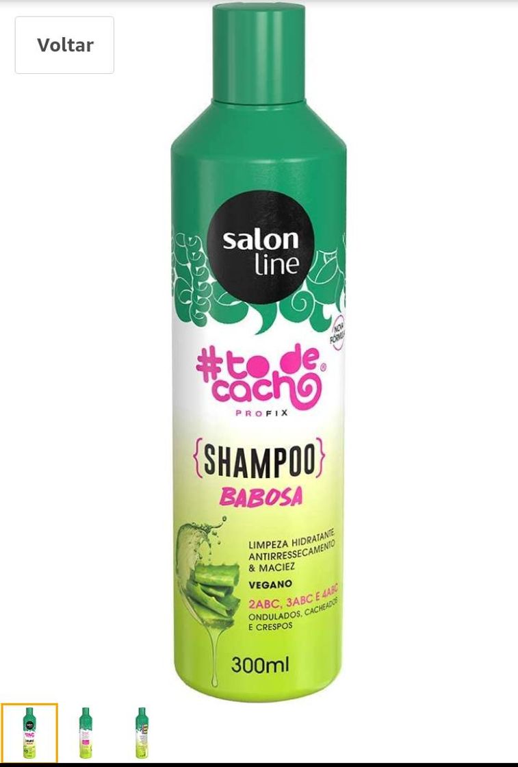 Producto Salon line shampoo tô de cachos 