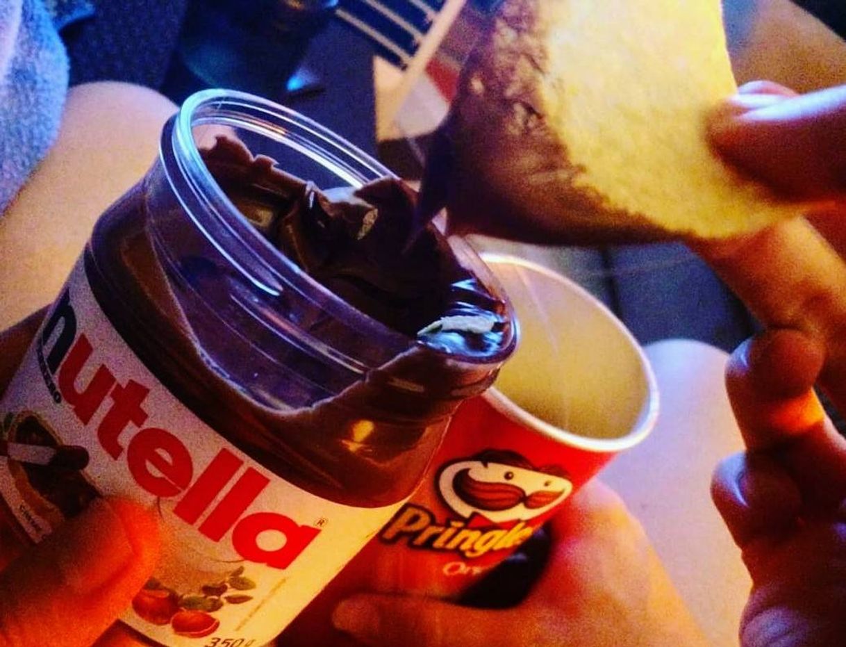 Fashion Pringles com nutella