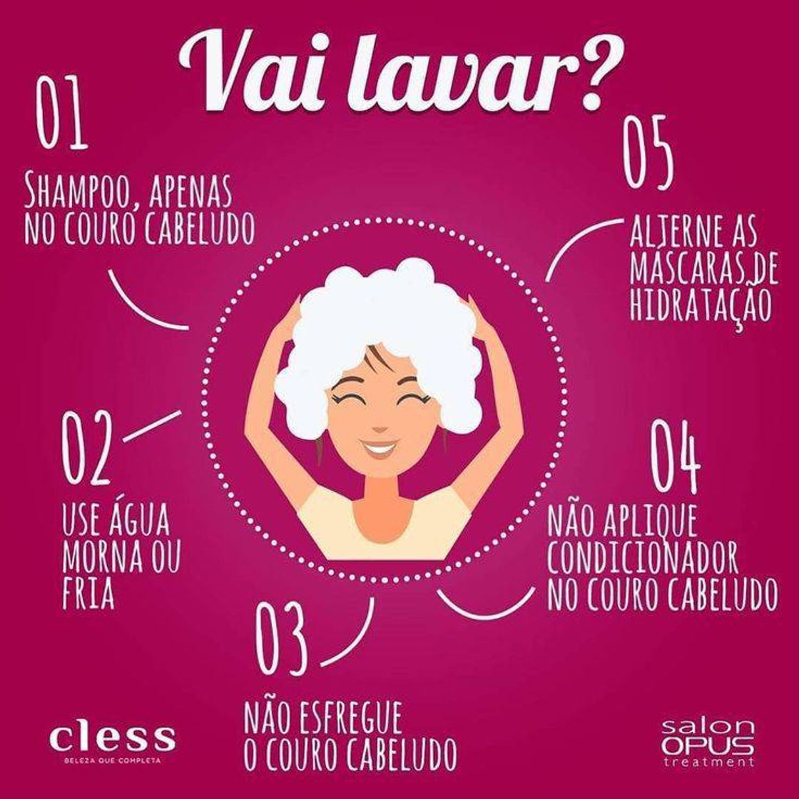 Fashion Dicas de outro na hora de lavar o cabelo!!!