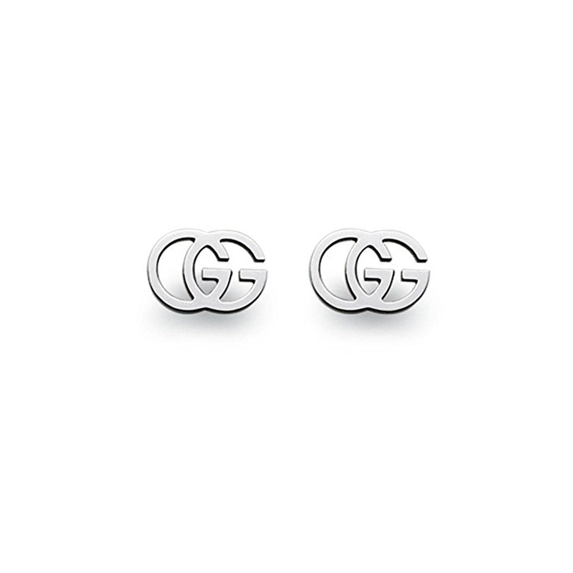 Social Pendientes Gucci YBD094074001 Oro blanco Mujer