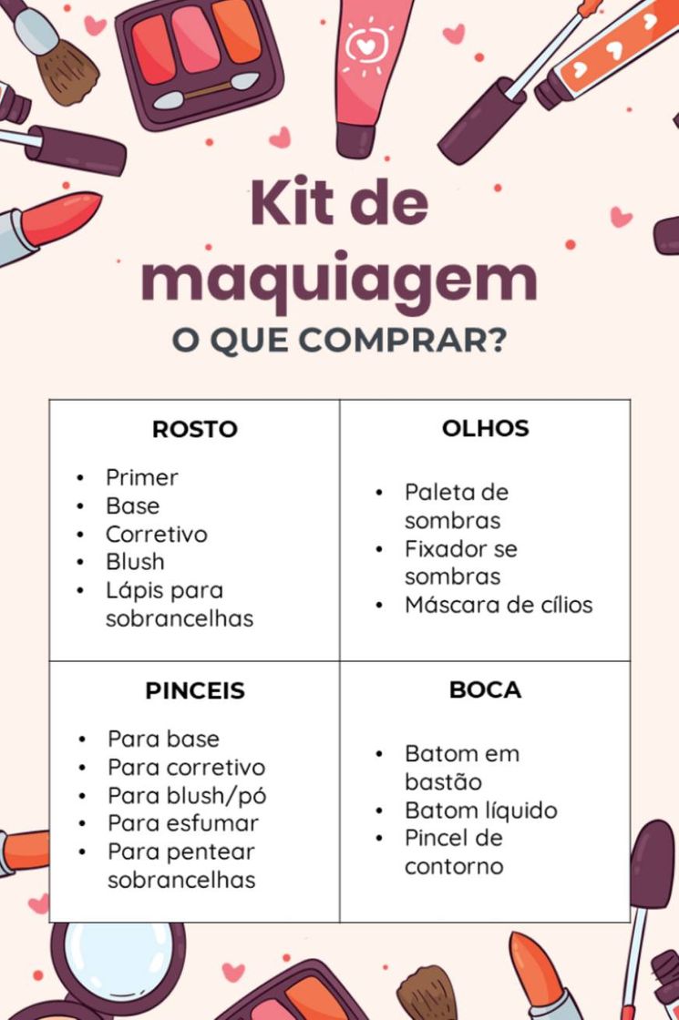 Producto Dicas de maquiagem do pinterest