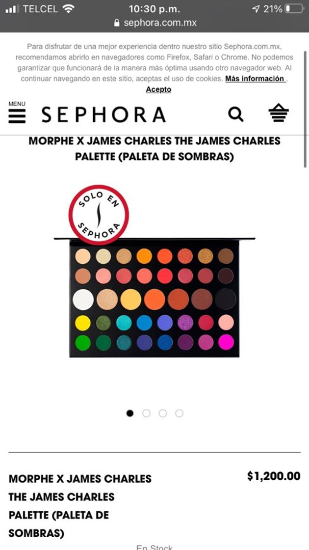 Moda Paleta MORPHE  X JAMES CHARLES