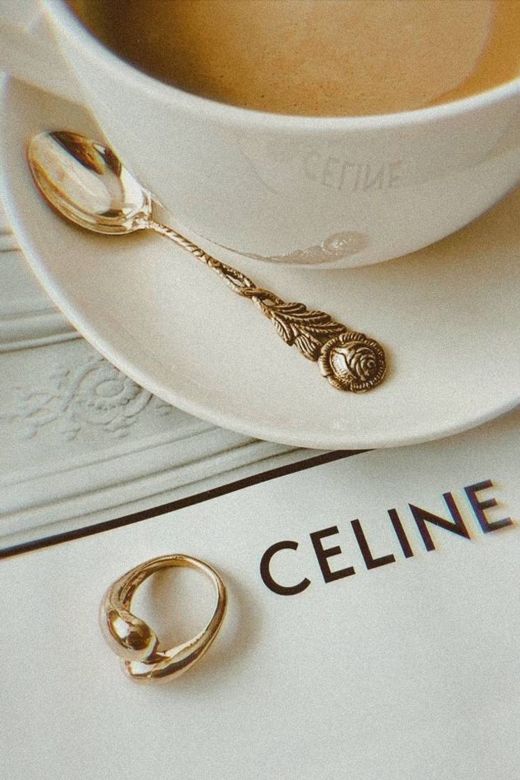 Fashion CELINE coffe brand aesthetic