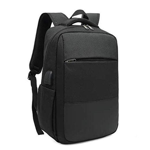 XQXA Mochila Unisex Impermeable para Ordenador Portátil de hasta 15.6 Pulgadas