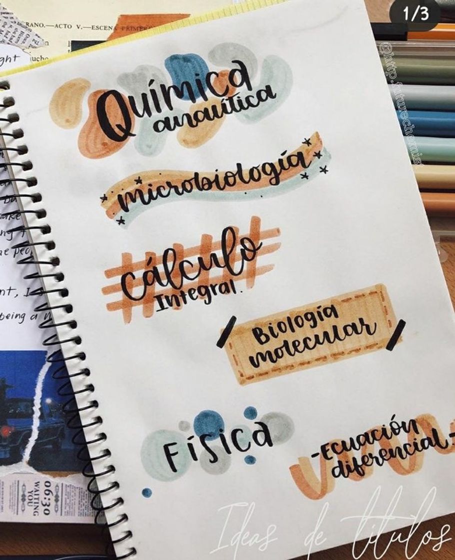 Fashion Lettering Títulos 