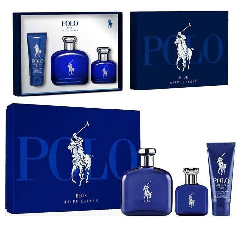 Producto Ralph Lauren Polo Blue Kit Perfume Masculino EDT