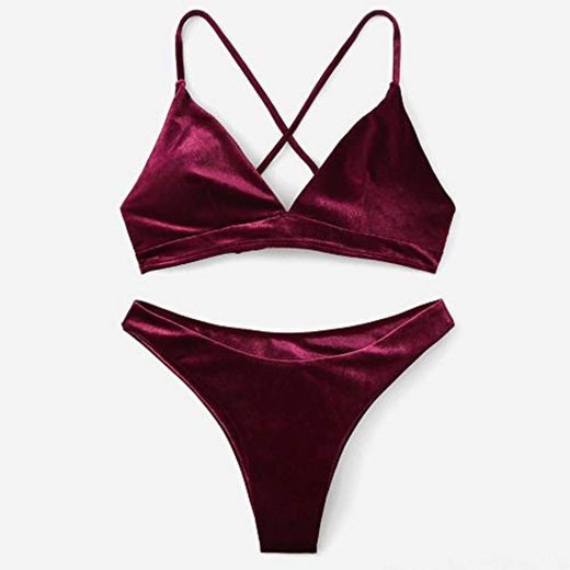 XINTIAN Conjunto de bikinis sexy para mujer 2020 tanga, traje de baño