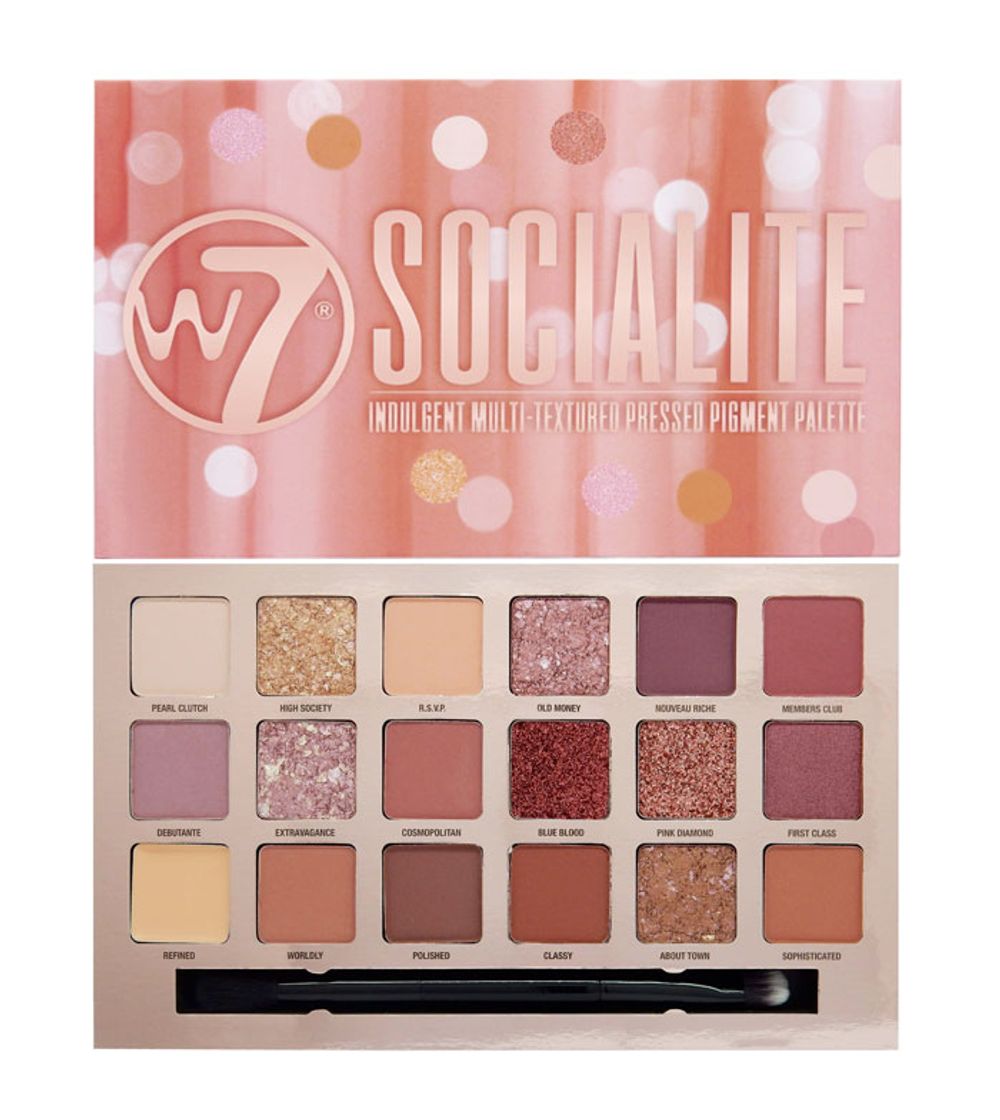 Fashion Paleta Socialite W7 