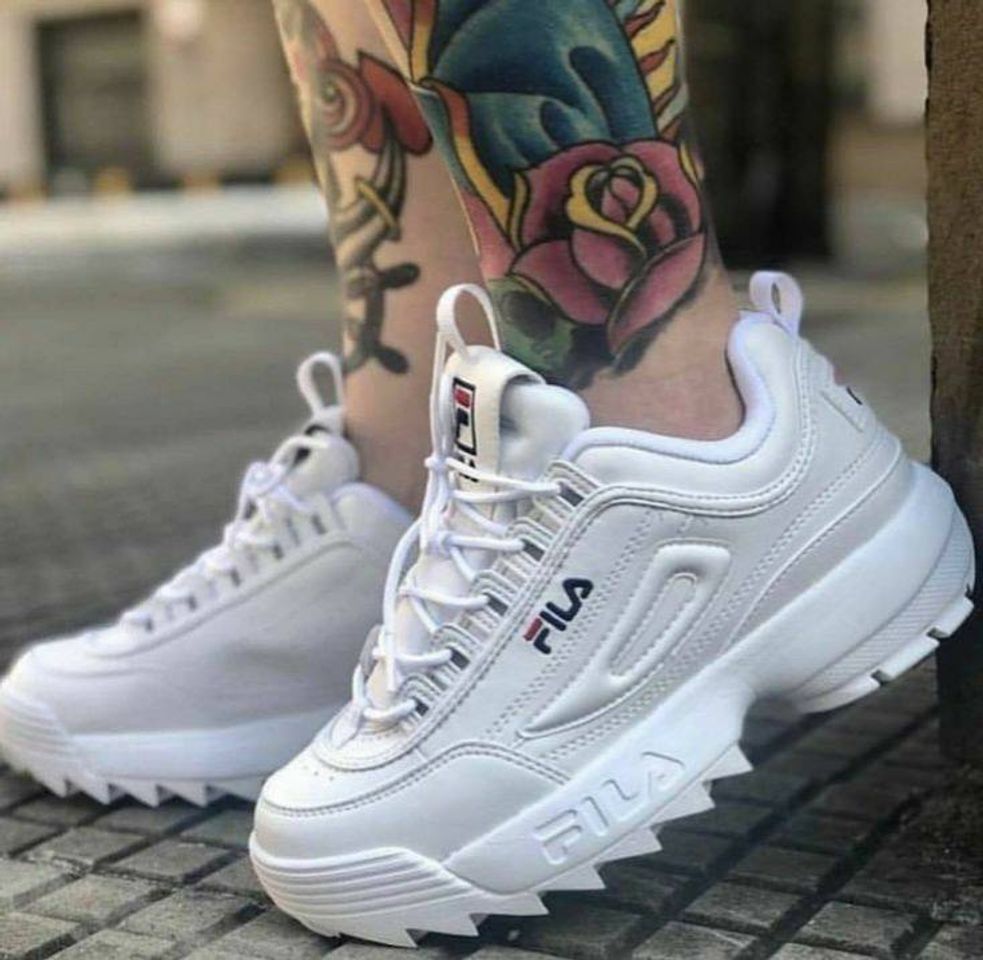 Fashion Tenis Fila Branco