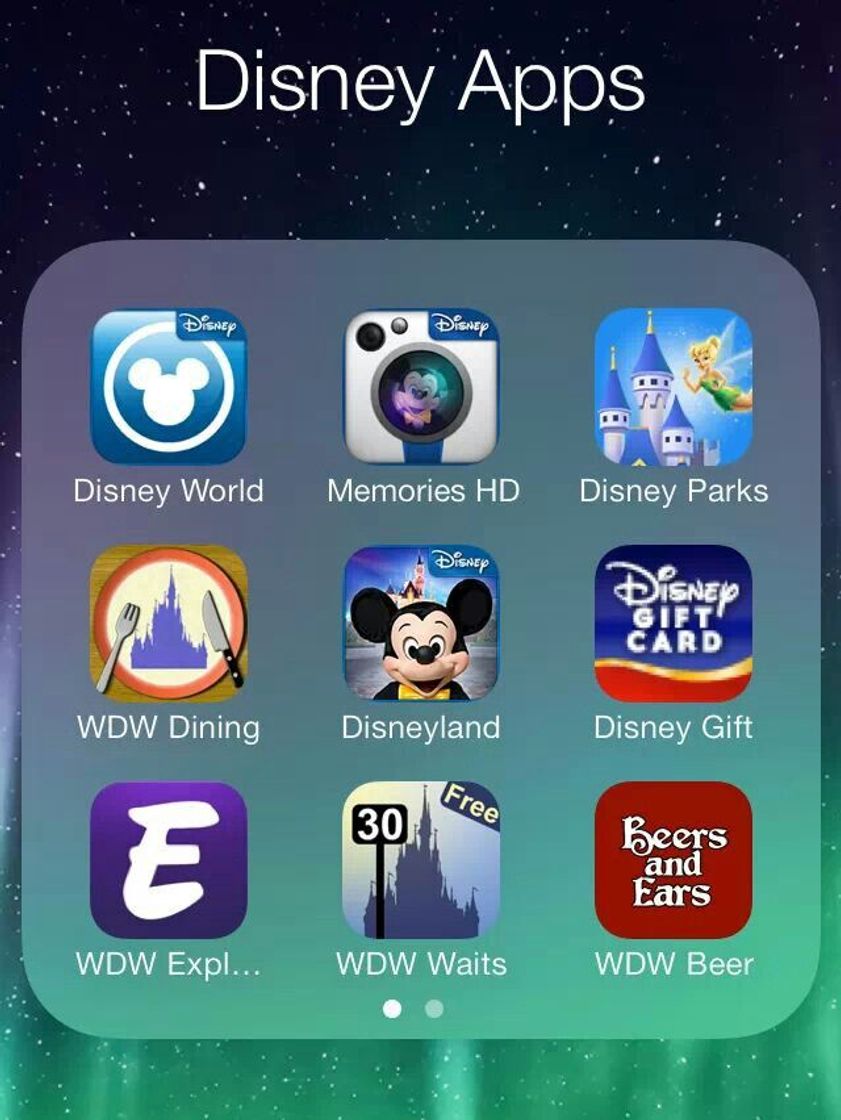 App Apps de disney