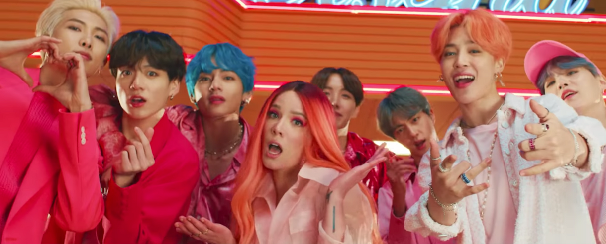 Canción Boy With Luv (feat. Halsey)