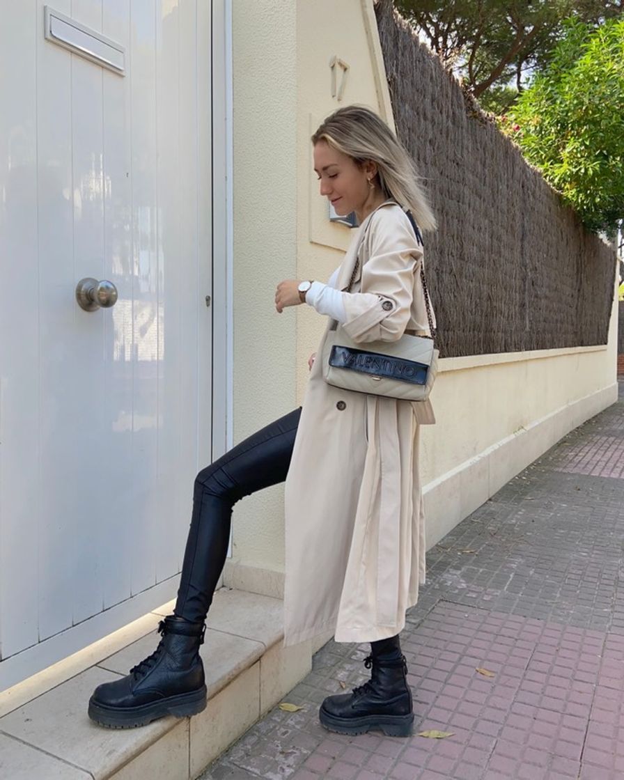 Trench fluido largo