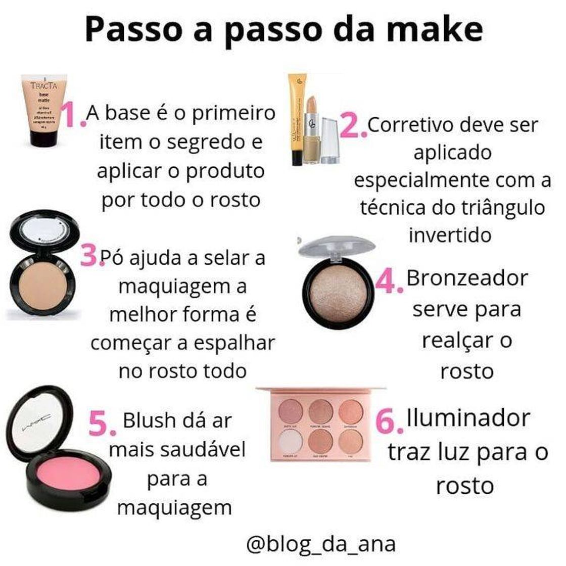 Moda Passo a passo da make