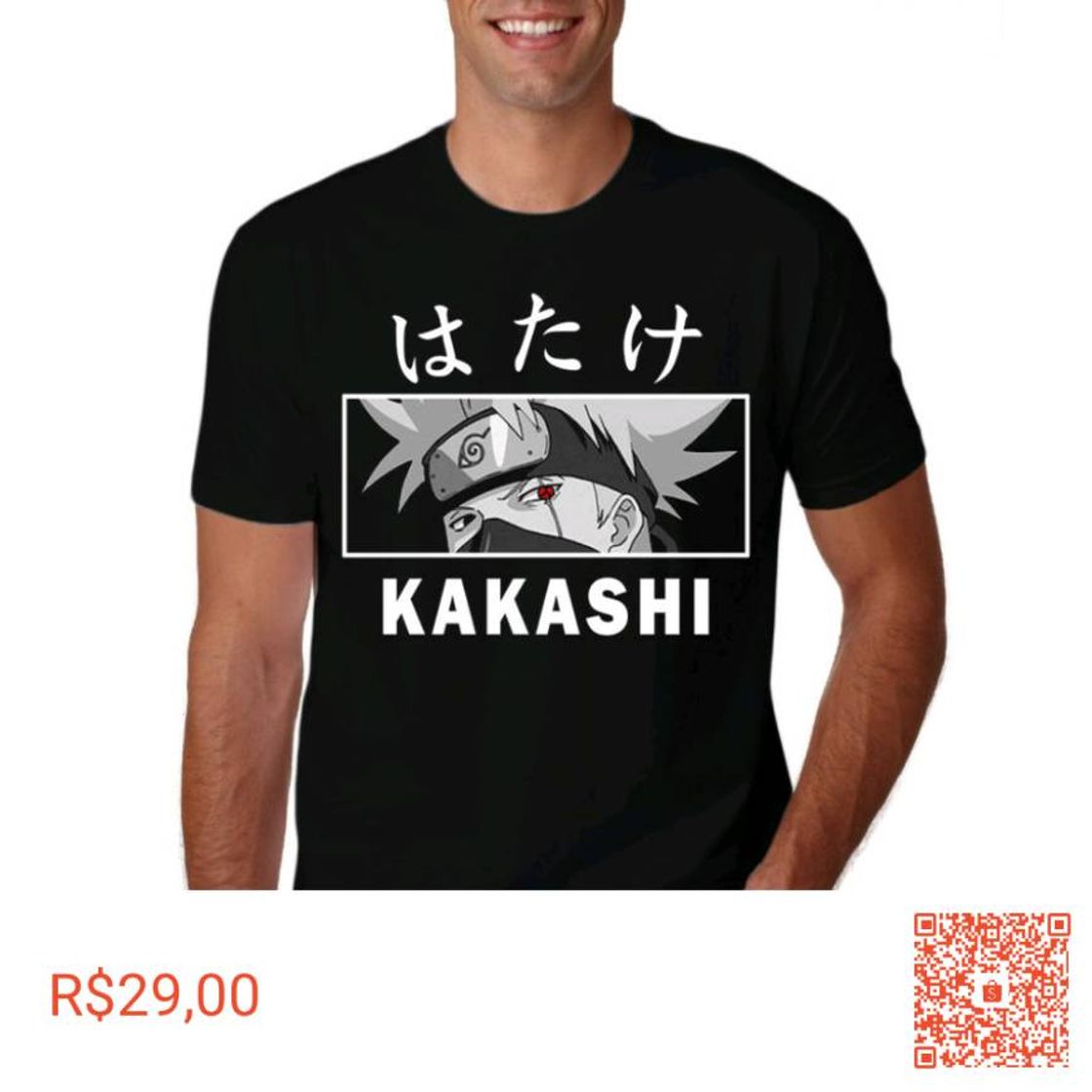 Fashion CAMISA KAKASHI