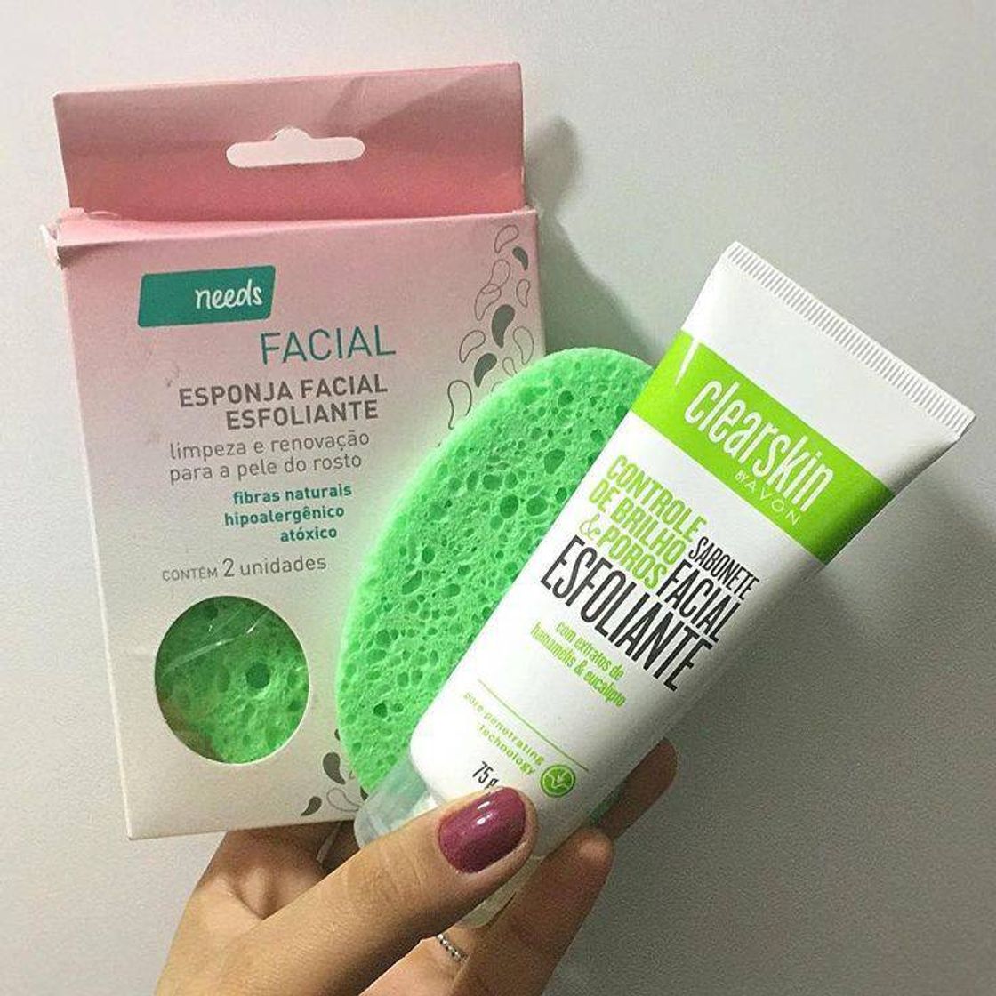 Moda Clearskin Creme Esfoliante Facial de Limpeza Profunda 
