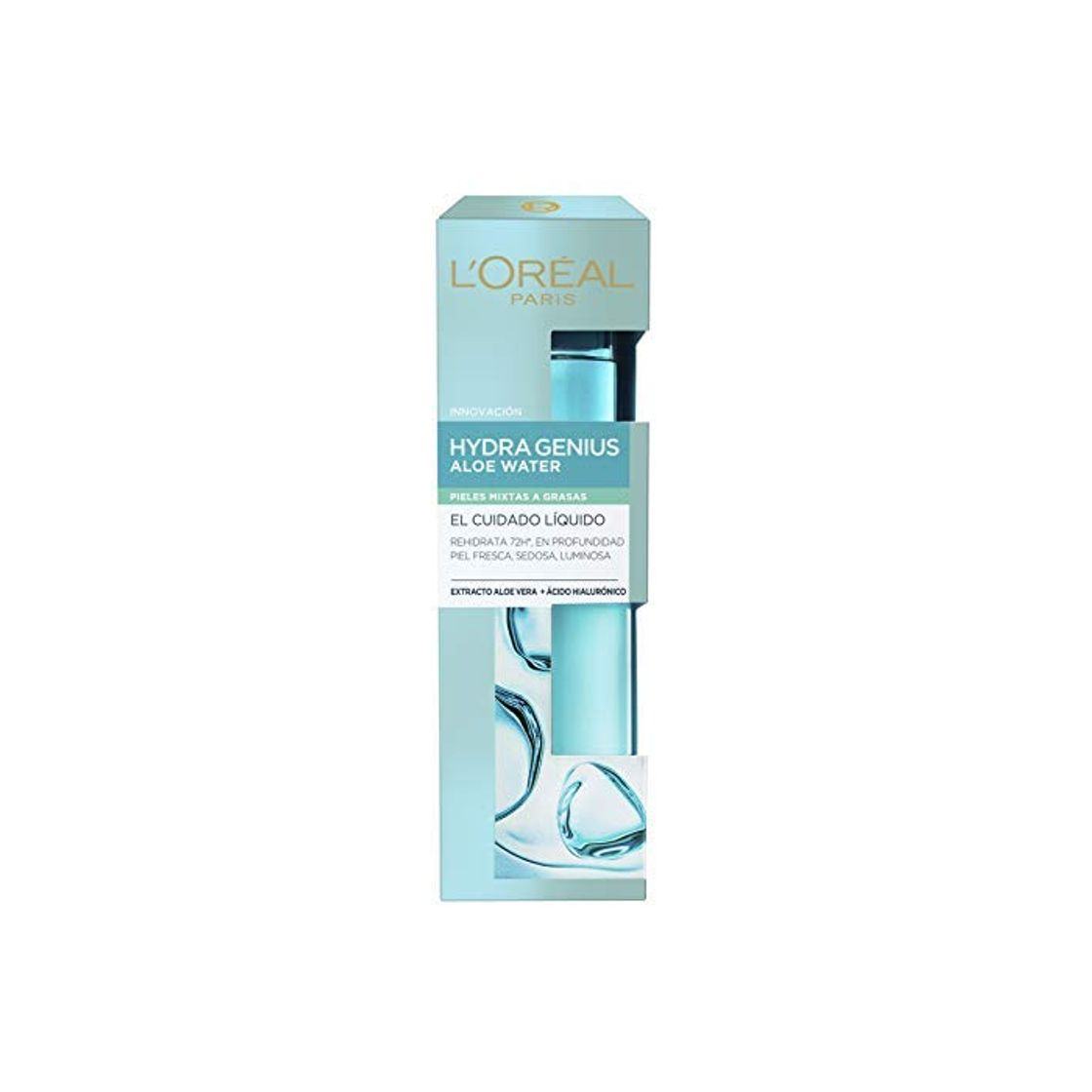 Social L'Oreal Paris Dermo Expertise Hydragenius Aloe Water - Cuidado Líquido Hidratante para