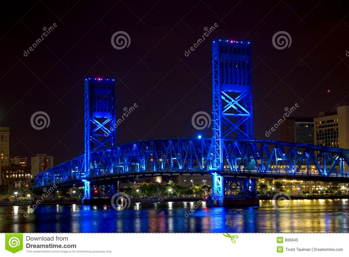 Place Los puentes de Jacksonville, Florida