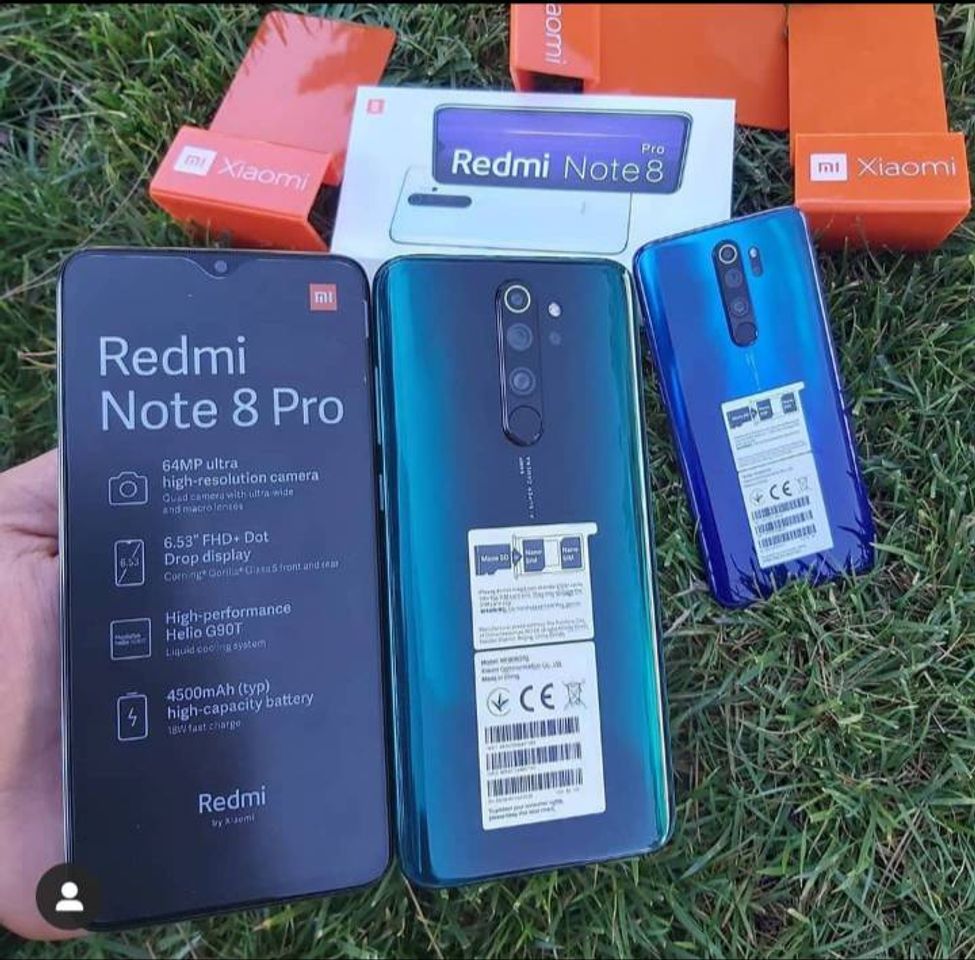 Electrónica Xiaomi Redmi Note 8 Pro 6G 128GB Gris mineral [ Versión Europea