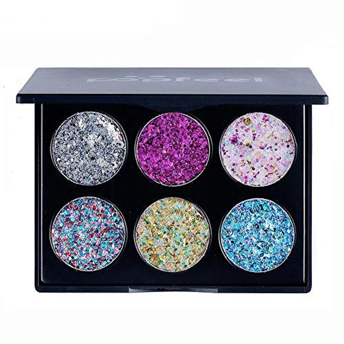 Producto lossomly 6 Colores Big Bar Pigmento Duradero Diamante Lentejuelas Sombra de Ojos