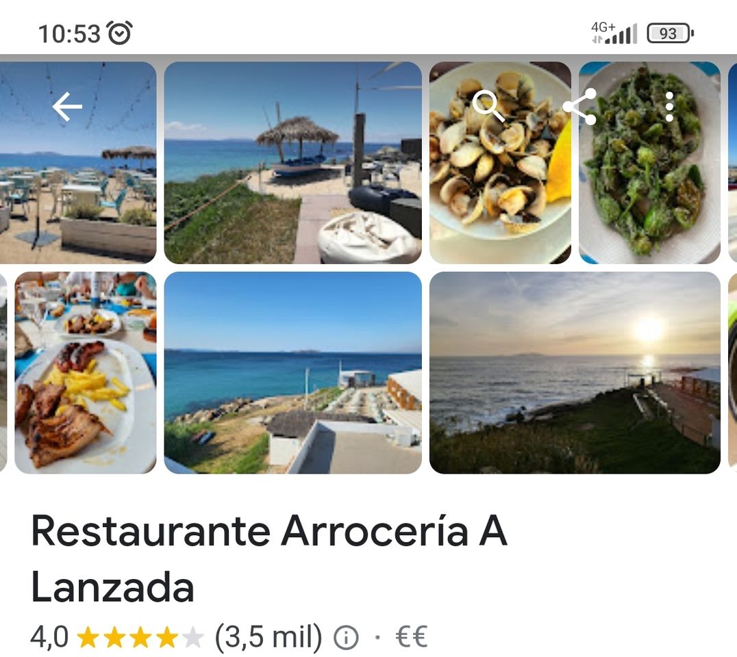 Restaurants Restaurante Arrocería A Lanzada