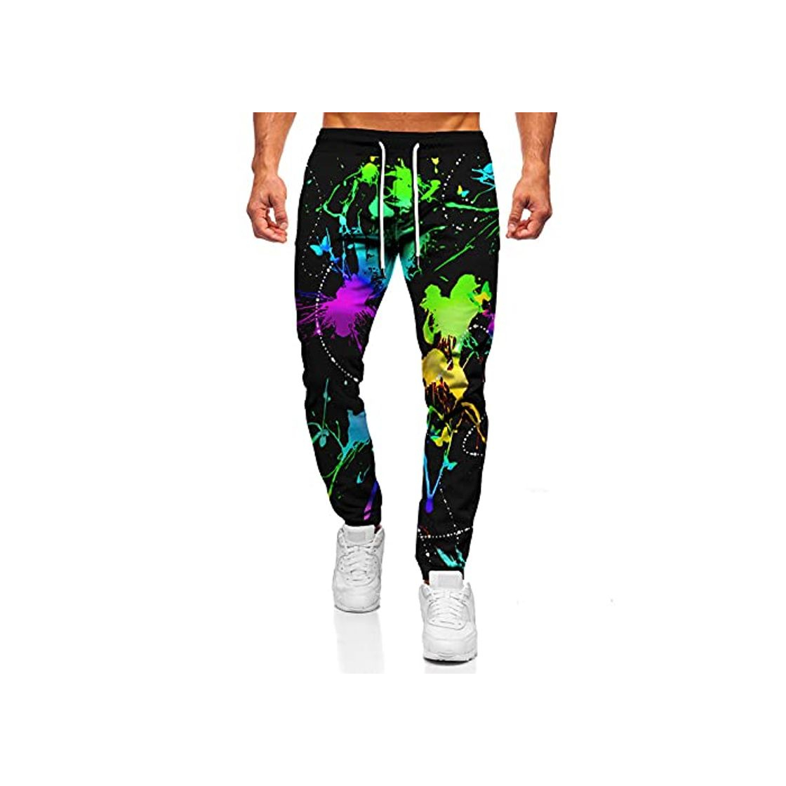Fashion Pantalones de yoga holgados informales para hombre
