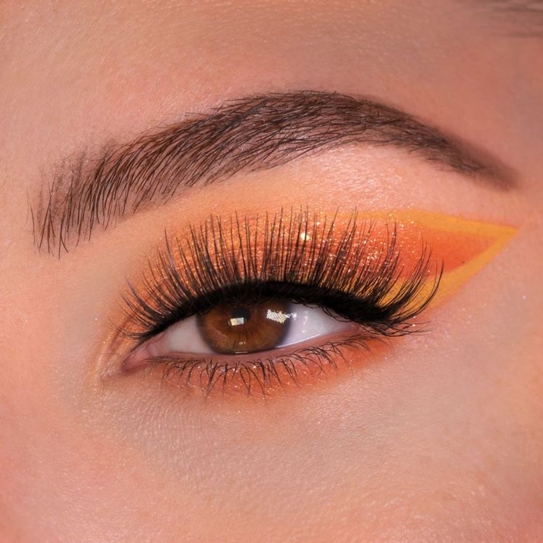 Moda make orange glam✨