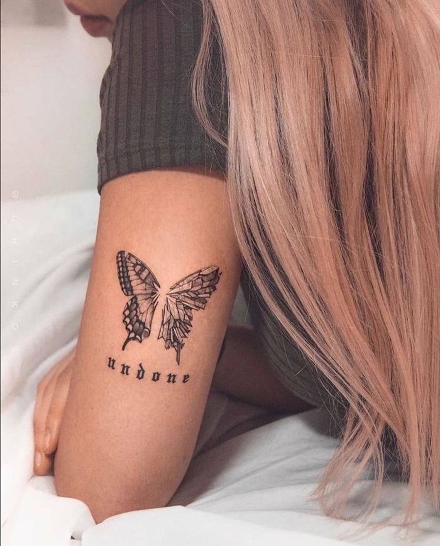 Moda tattoo de borboleta🦋