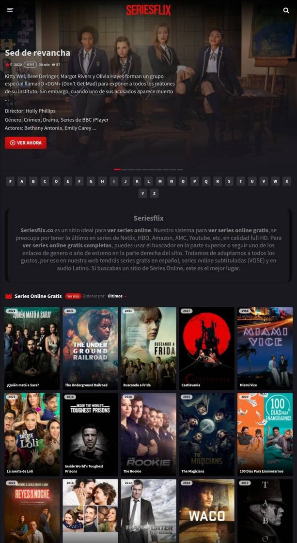 App SERIESFLIX【❤️】Ver Series Online Gratis Completas HD ✔️