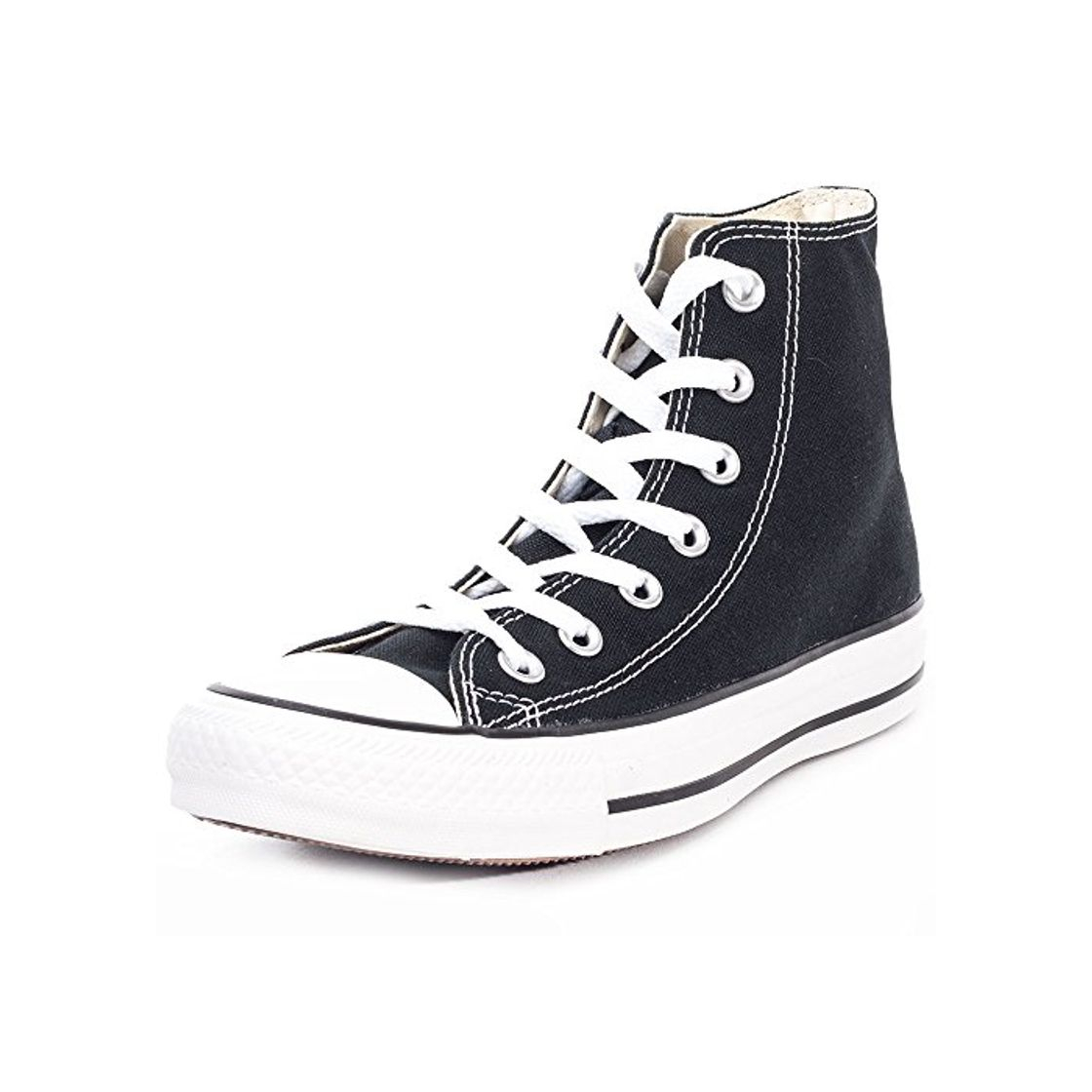 Fashion Converse Chuck Taylor All Star Hi Top, Zapatillas Unisex Adulto, Negro