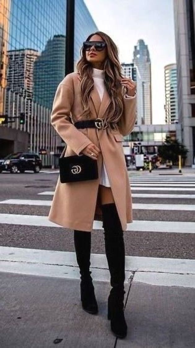 Moda Look lindo e elegante para o frio!!