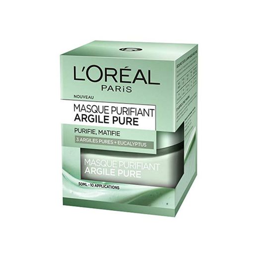 L'Oréal Paris - Máscara facial purificante y matificante