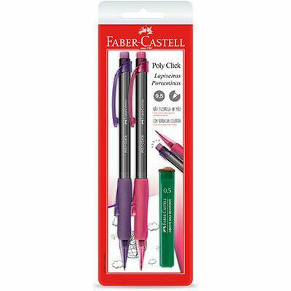 Moda Lapiseira 0.5mm Faber Castell