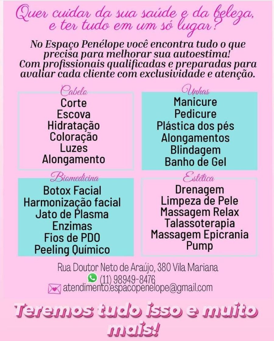 Place Espaço Penélope Beleza e Estética Avançada