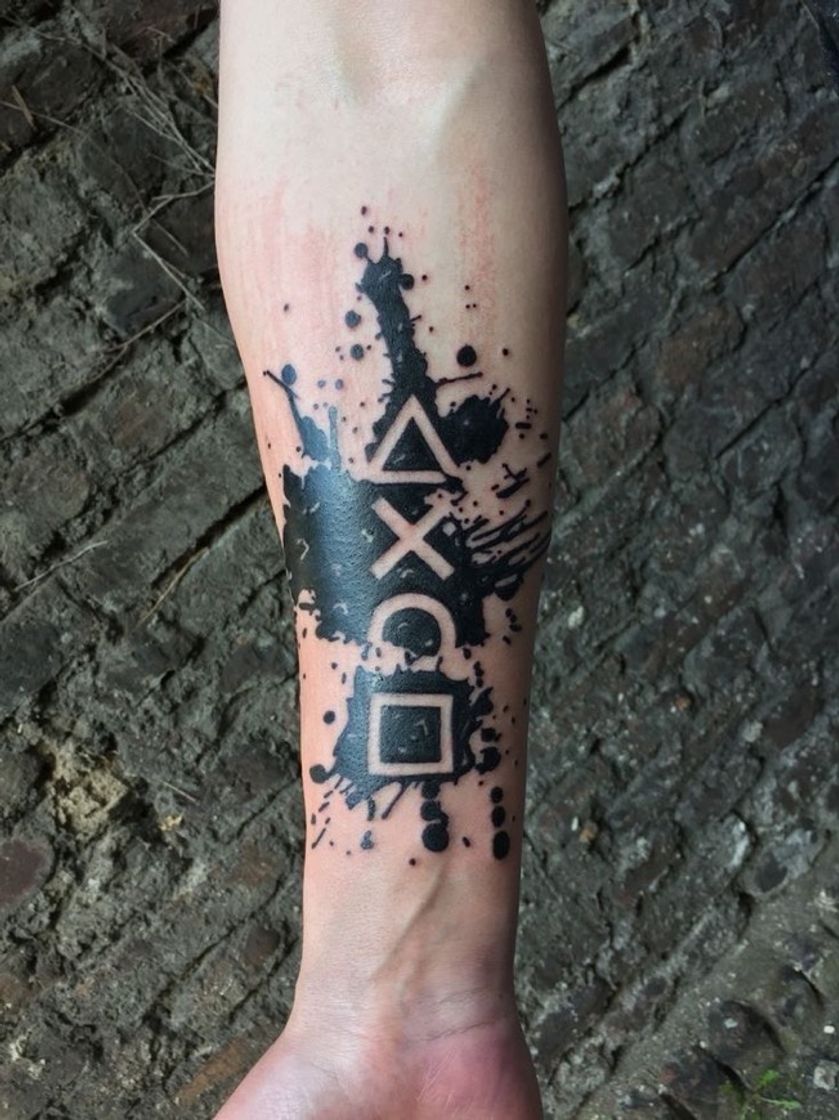 Fashion Tatuagem gamer