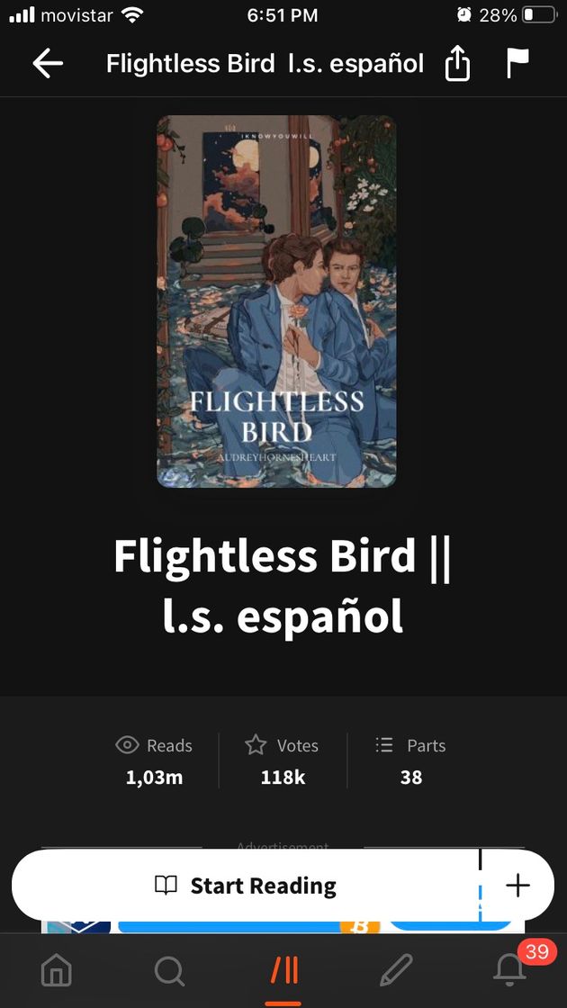 Livro Flightless bird