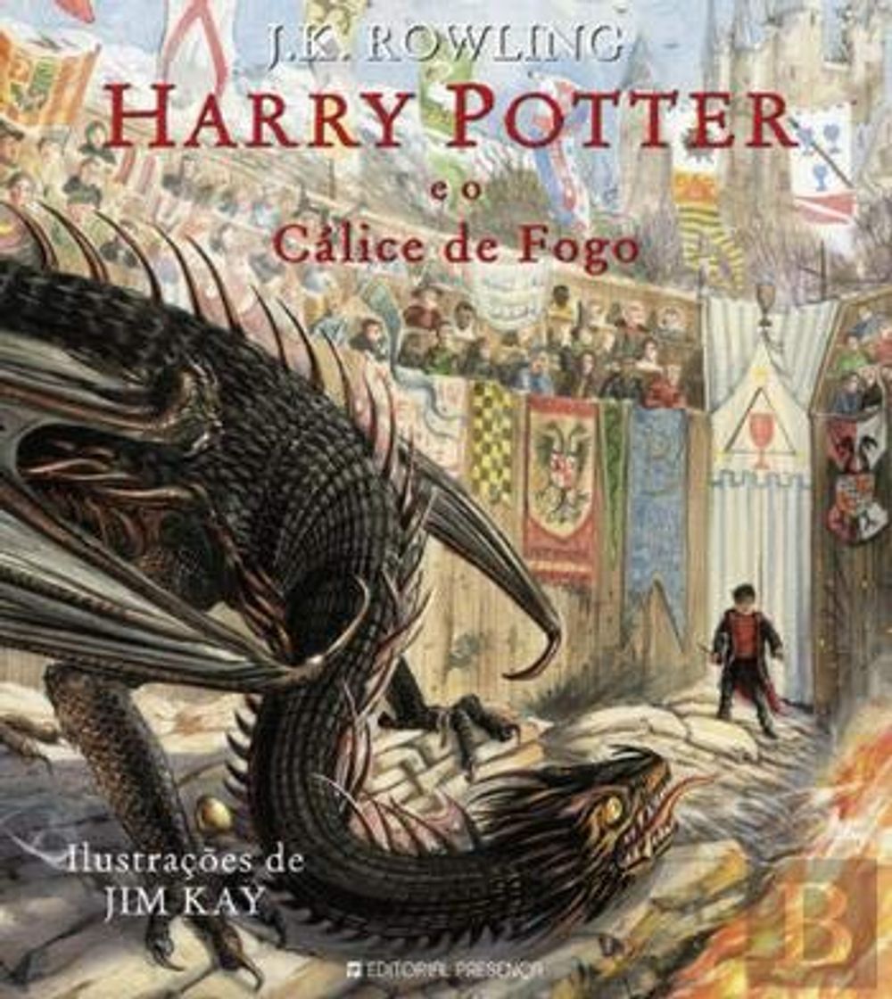 Book Harry Potter e o Cálice de Fogo Edição Ilustrada