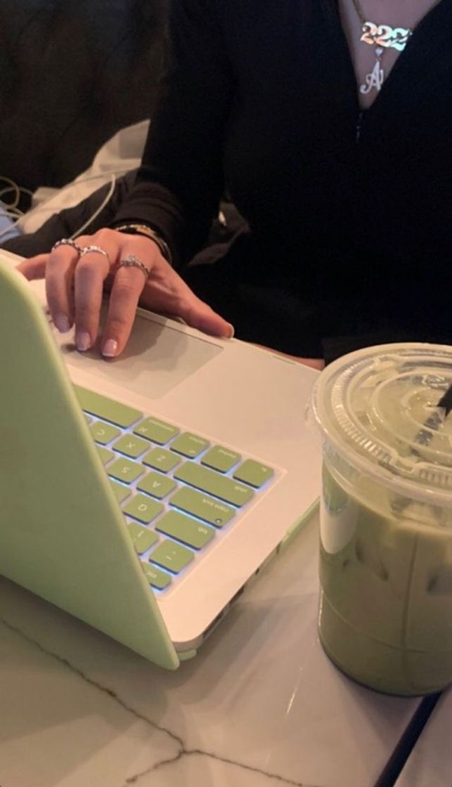 Fashion laptop&latte