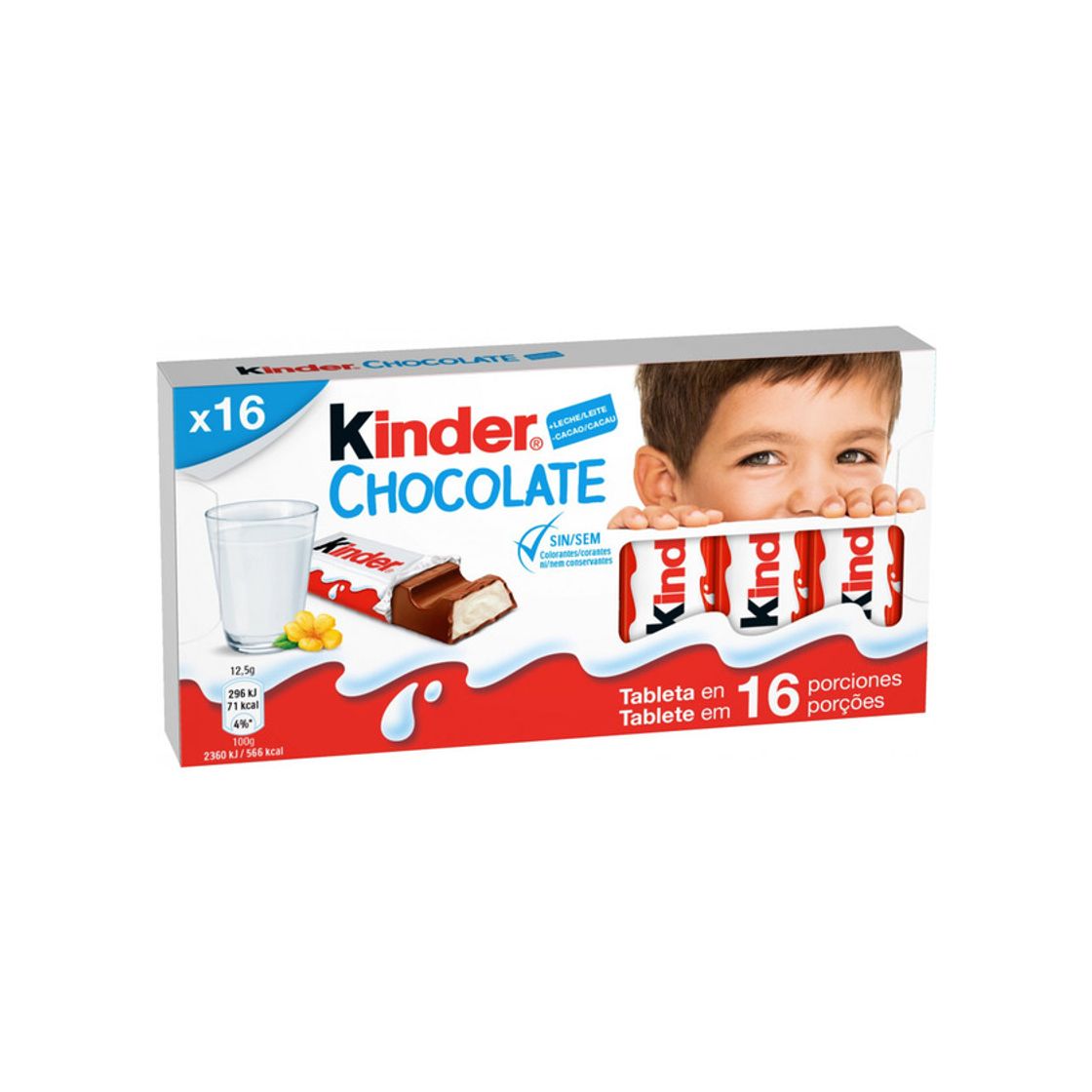 Products Snack barrinhas chocolate leite Kinder